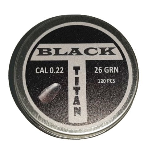 Titan Black 0.22cal 26 Grn 120 Adet Solid Pellet