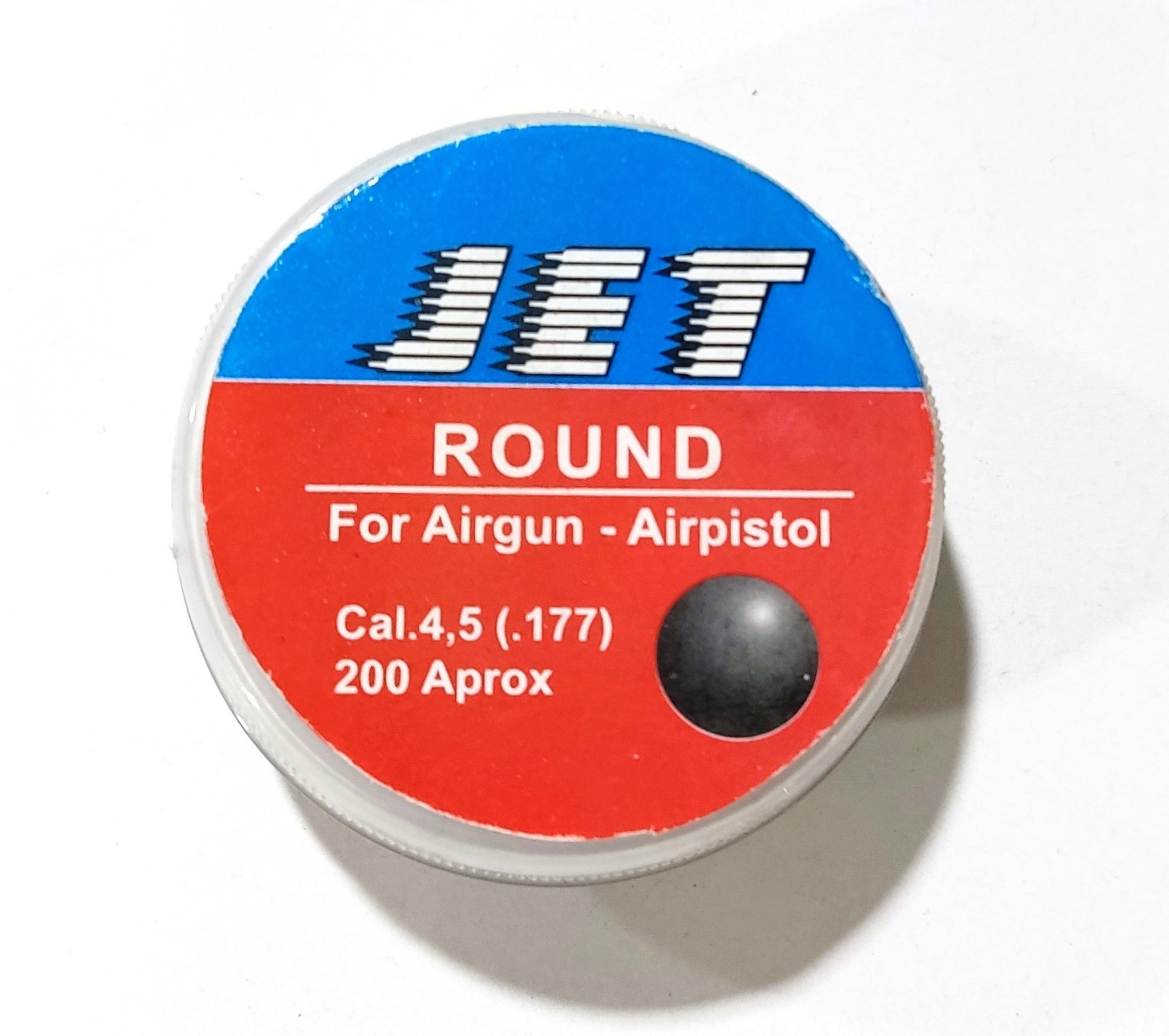 JET 4.5mm Round Kurşun Bilye (200Adet)