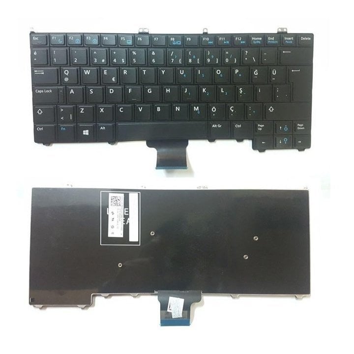 Dell Latitude 12 7000 14 7000 E7440 E7240 Notebook Klavye Laptop Tuş Takımı