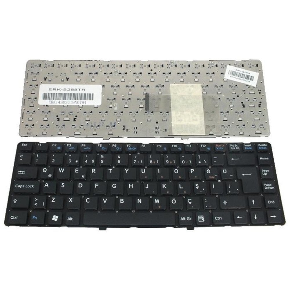 Orijinal Sony Vaio VGN-NW Serisi Notebook Türkçe Klavye Tuş Takımı A1753938A 148763111