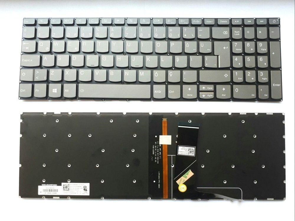 Lenovo ideapad 320-15IKB 320E-17IKB 320-15ISK 320-17ABR Notebook Klavye Laptop Tuş Takımı -Backlit