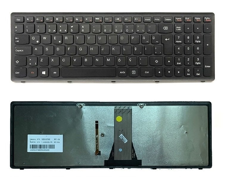 Lenovo Z510 Z510A Z510P Z510T Z510 Notebook Klavye Laptop Tuş Takımı - Backlit