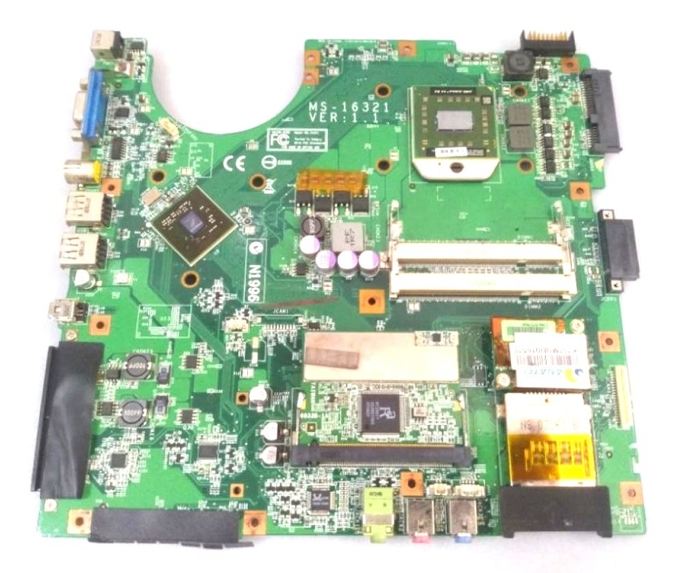 MSI M670 Geforce GO6100 Ekran Kartlı Notebook Anakart MS-16321