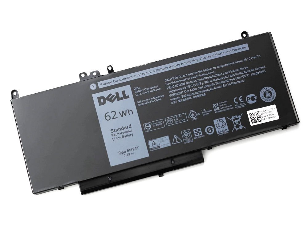 Orijinal Dell Type 6MT4T CN-0HK6DV 62Wh 7.6V 8260mAh Notebook Laptop Batarya Pil