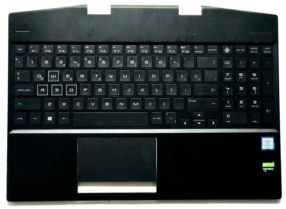 HP Omen 15-DH Klavye Dahil Üst Kasa AM2JZ000430