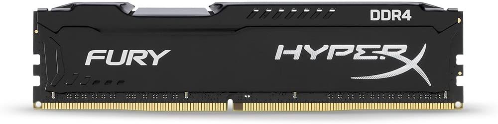Kingston 8GB DDR4 PC 2666MHz CL16 DIMM HyperX Fury Black Pc Ram Bellek HX426C16FB2/8