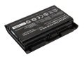 Orijinal Sager NP8130 NP8131 NP8150 NP8151 5200mAh Notebook Batarya Pil