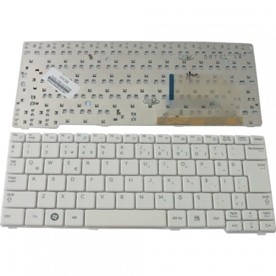 Orjinal Klavye Samsung N150 Plus beyaz N145 N148 Np-N148p N102 N102s N108 NP-N108 N140 NP-N143 Nb30 N128 Klavye Tuş Takımı Q-Tür