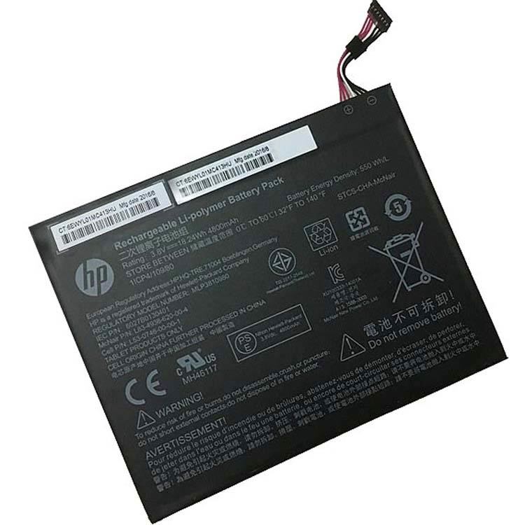 Orijinal Hp MLP3810980 3.8V 18.24Wh 4800mAh Tablet Batarya Pil