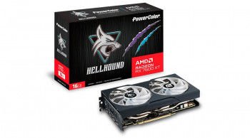 POWERCOLOR HELLHOUND RX7600XT 16G-L/OC 16GB GDDR6 128Bit