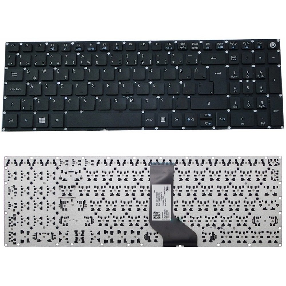 Acer Aspire E5-553G E5-573G V3-574 V3-575 ES1-533 ES1-572 Notebook Klavye Laptop Tuş Takımı
