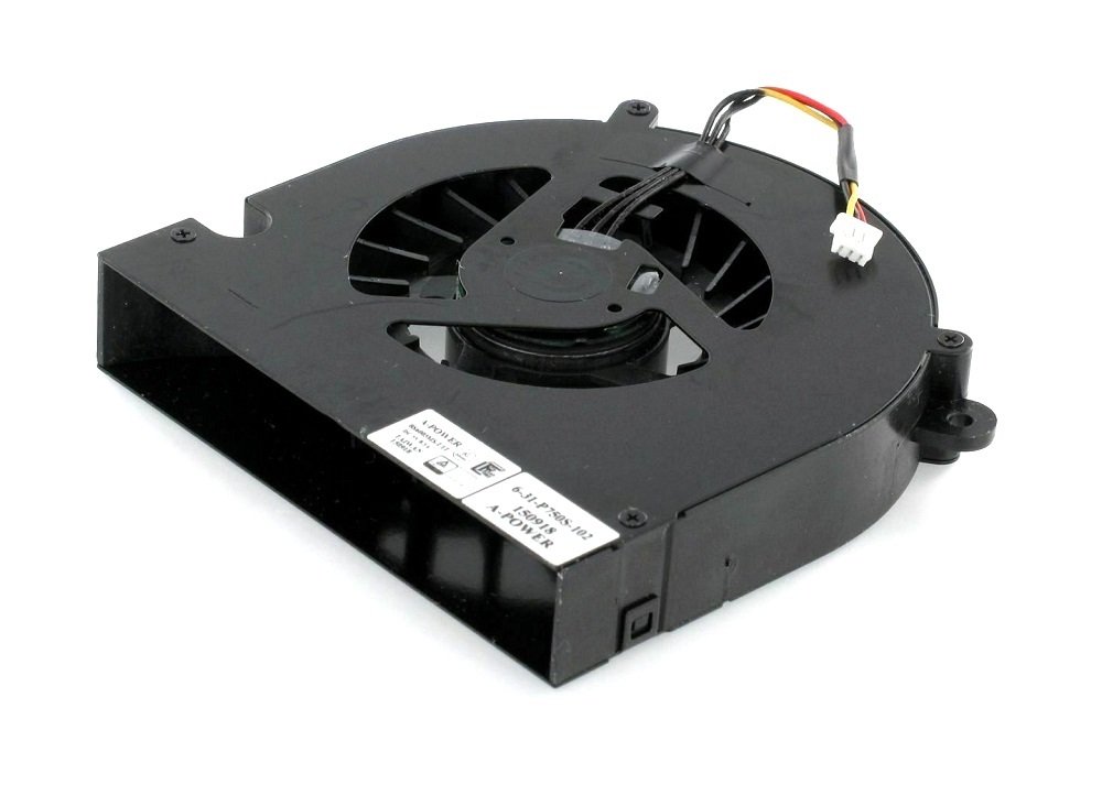 Orijinal Clevo P750 P750ZM P751ZM Notebook Cpu Soğutucu Fan 6-31-P750S-102