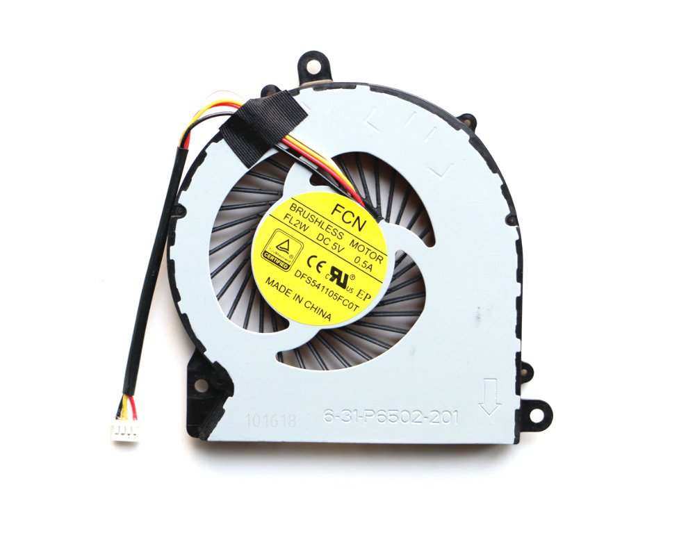 Orijinal Clevo 6-31-P6502-201 Tek Sağ Right Cpu Soğutucu Fan