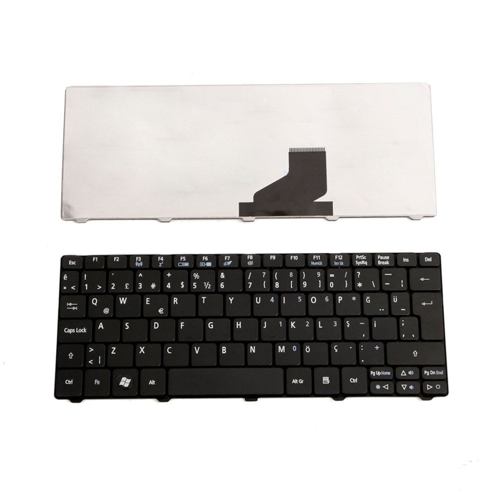 Acer Aspire D255 D255E D257 D260 PAV50 KAV50 NAV50 Notebook Klavye Laptop Tuş Takımı -Siyah
