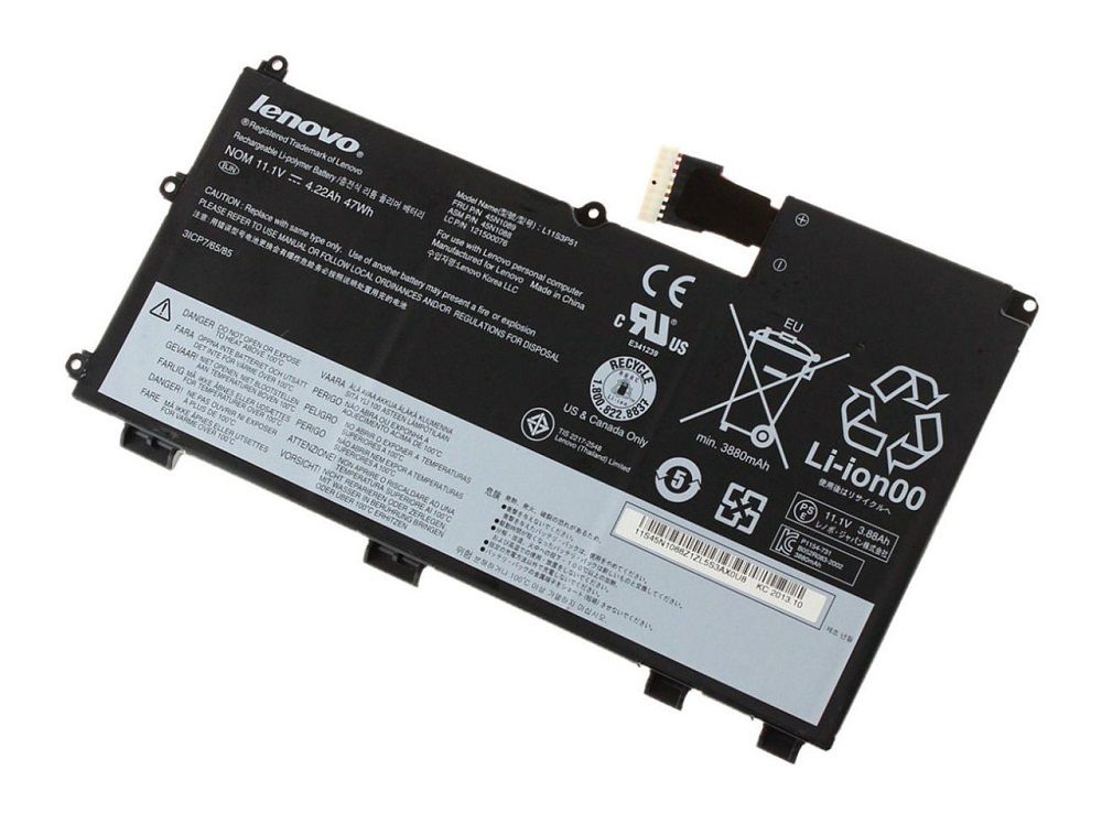 Orijinal Lenovo ThinkPad 45N1091 L11N3P51 Notebook Batarya Laptop Pil