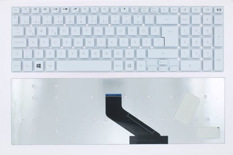 Packard Bell Easynote TS11SB TSX62HR LS13HR LS13SB Notebook Klavye Laptop Tuş Takımı - Beyaz