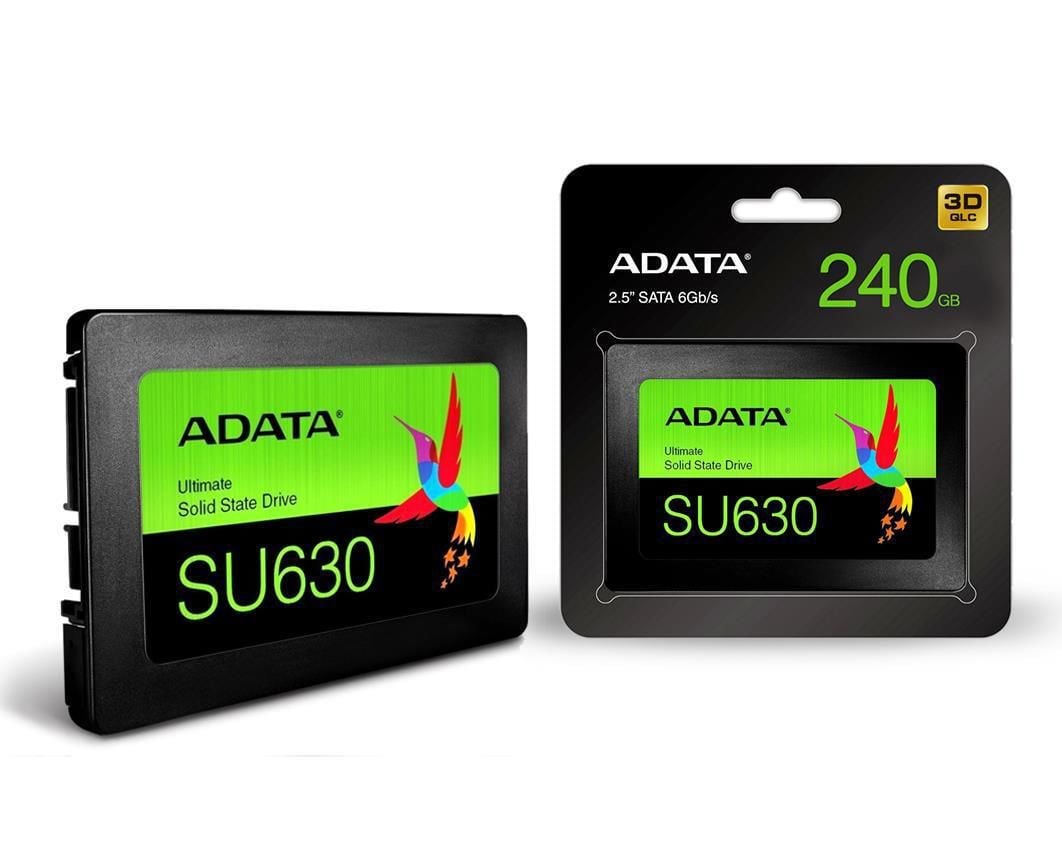 ADATA SU630 240GB 520MB-450MB/s 3D NAND Sata3 2.5'' SSD Harddisk ASU630SS-240GQ