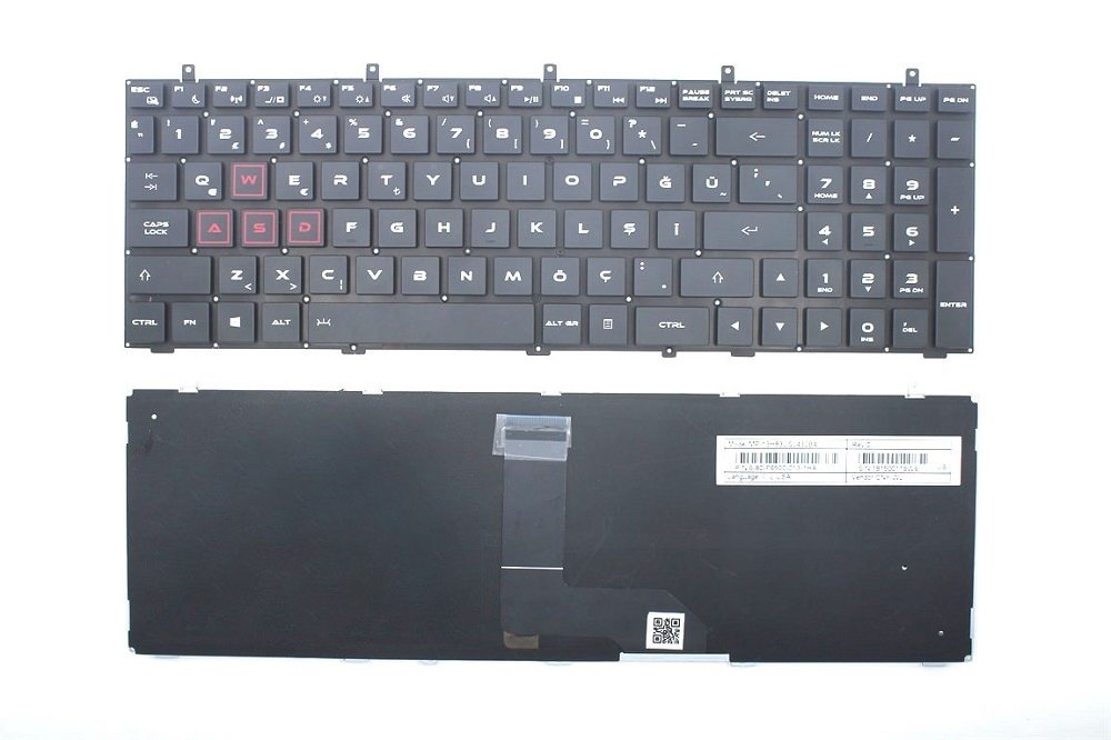 Casper Excalibur G700 G800 G7K G8K Notebook Klavye Laptop Tuş Takımı