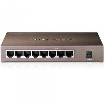 TP-LINK TL-SF1008P 8PORT 10/100 YÖNETİLEMEZ POE SWITCH