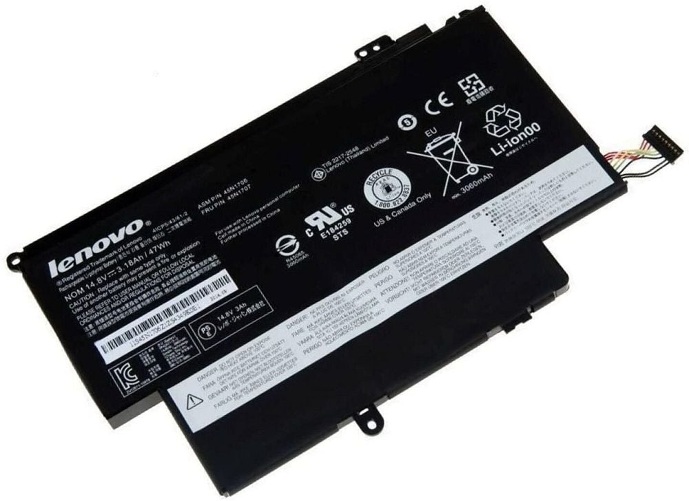 Orijinal Lenovo ThinkPad 45N1706 45N1707 Notebook Batarya Laptop Pil