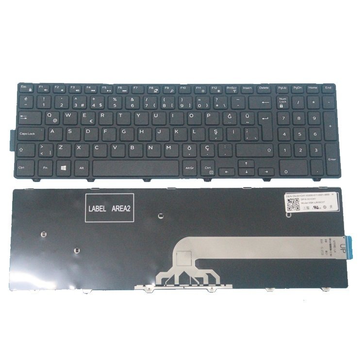 Dell Inspiron 15-3000 3541 3542 3543 3551 3558 Notebook Klavye Laptop Tuş Takımı