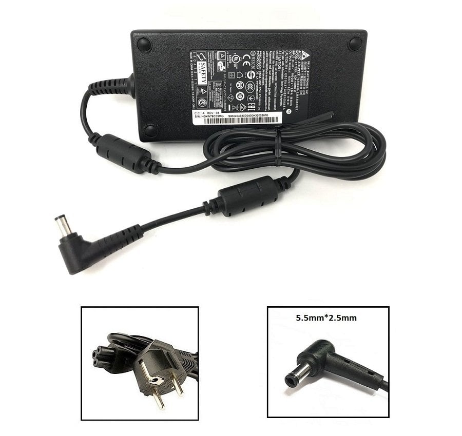 Orijinal Delta ADP-180MB K 19.5V 9.23A Notebook Adaptör Şarj Aleti