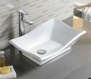 Pure W-170 51 cm Tezgah Üstü Lavabo