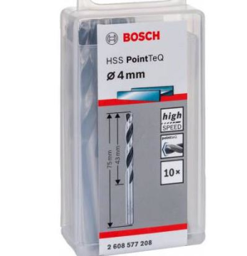 Bosch - HSS-PointeQ Metal Matkap Ucu 4,0 mm 10'lu