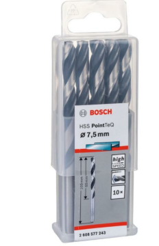 Bosch - HSS-PointeQ Metal Matkap Ucu 5,5 mm 10'lu