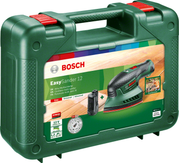 Bosch Easy Sander 12 Çift Akülü Çok Amaçlı Zımpara (2 x 2,0 Ah)