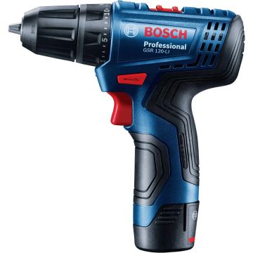 Bosch GSR 120-LI Akülü Delme Vidalama 2.0 Ah + Led Hediyeli (GLI 12V-300)