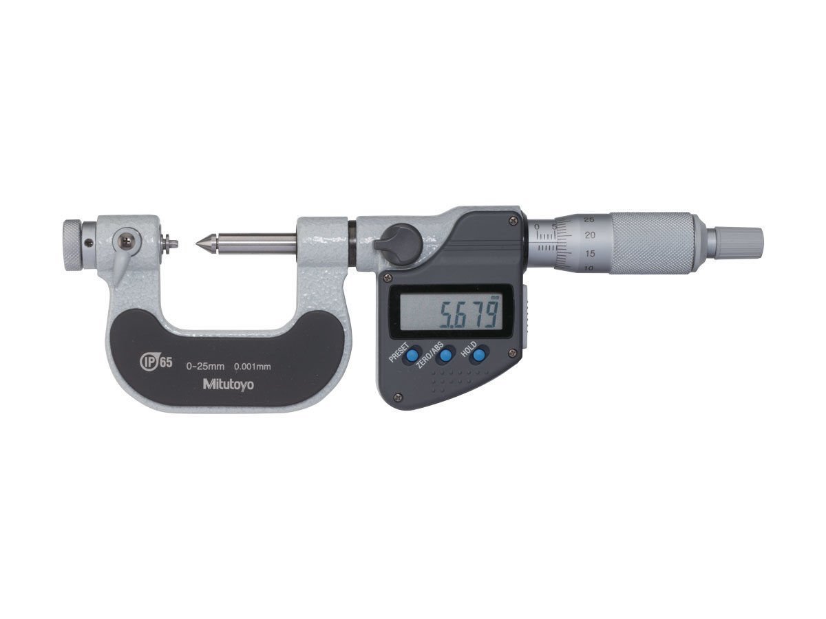 Mitutoyo 326-254-30 TMC-100MX Digimatic Vida Dişi Dijital Mikrometresi