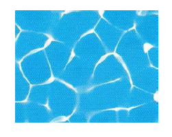 Super Ekonomik Havuz Liner ları Dalgalı desen  1,5 mm ,  25 m x 1,85 m