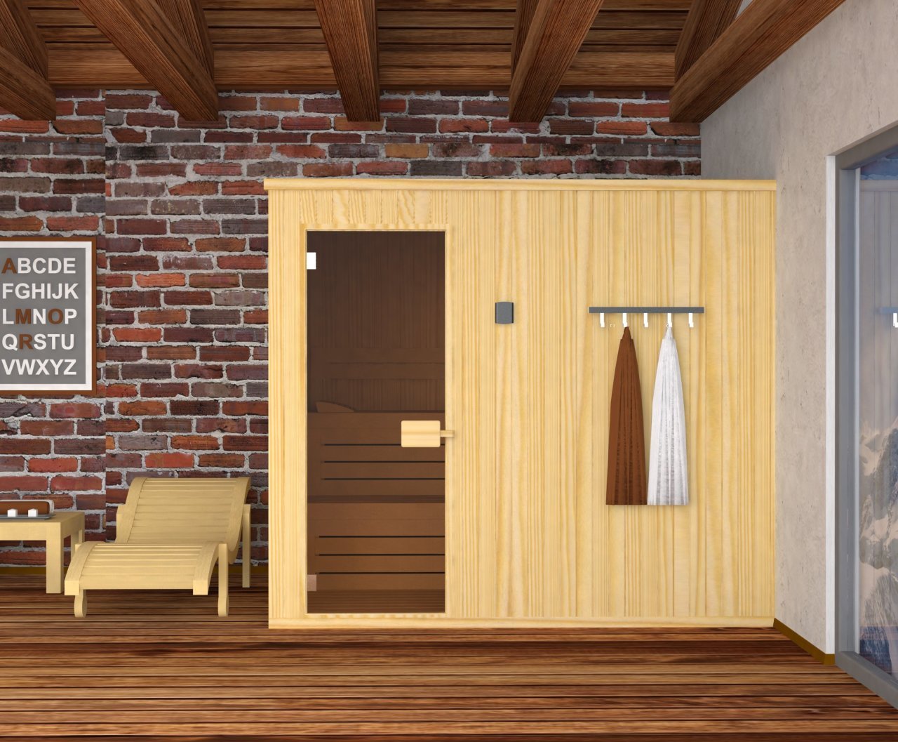 Classic Select Sauna (250 x 200 x 210 cm)