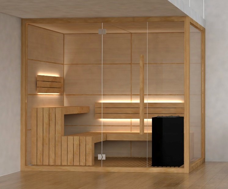 Lobos Sauna (194 x 194 x 210 cm)