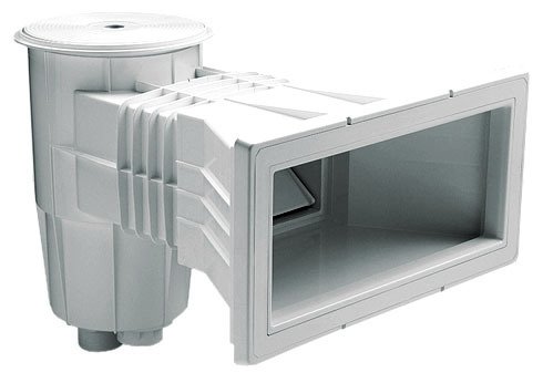 Geniş ağızlı Yuvarlak kapak skimmer - Beyaz