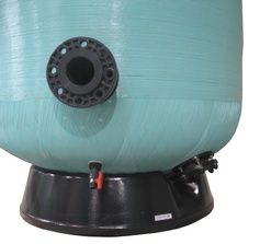 Praga model bobin sargı kum filtresi Ø1050 -  Ø75 bağlantılı