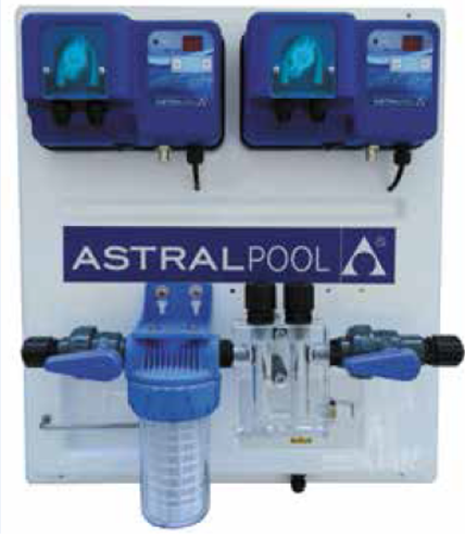 Micro ( Rx ) dozaj regülatörleri (Peristaltik) panel üzerine monteli + ön filtreli 1,6 l/h - 1 bar