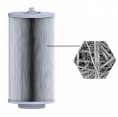 NanoFiber 150 filtre (10 m³/h), Manuel (altı yollu vana hariç)