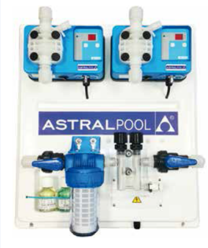 Micro ( Ph ) dozaj regülatörleri (Membranlı) panel üzerine monteli + ön filtreli 5 l/h, 2 bar