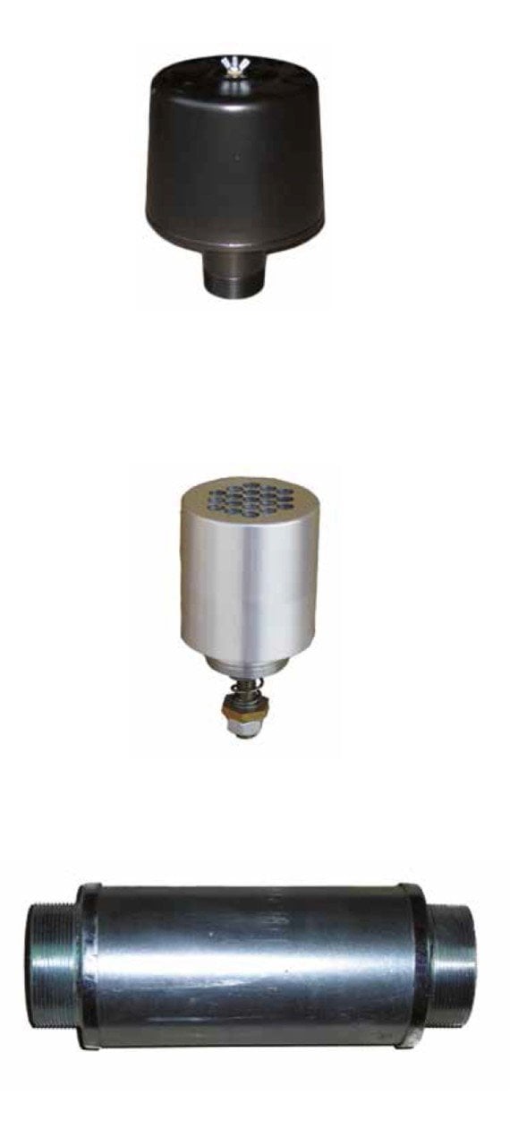 Blower'lar için susturucu Bağlantı 2 ½''