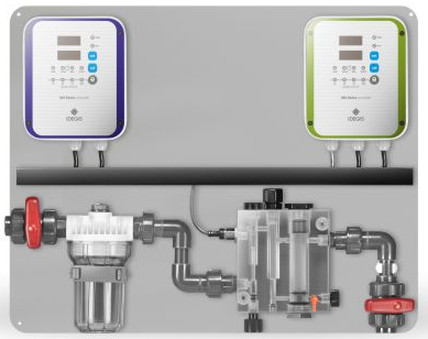 seri 200 kombine sistem - ph + orp + ppm kontrol paneli