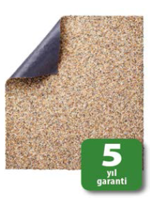 Taş Yüzeyli Liner 0,6 x 15 m , kalınlıgı 5,0 mm - Rulo