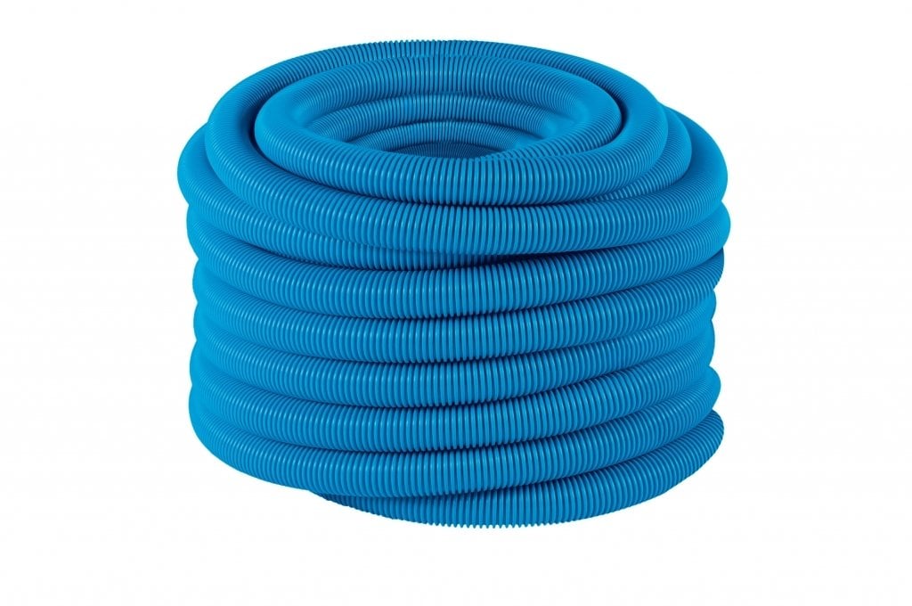 Ø 38 mm (11/2”) 10m Yüzen tip havuz hortumu (Polietilen mavi)