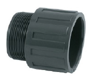 Yapıstırma & BSP Dıs Disli PN16 PVC Adaptör Ø 50 mm x 1½''