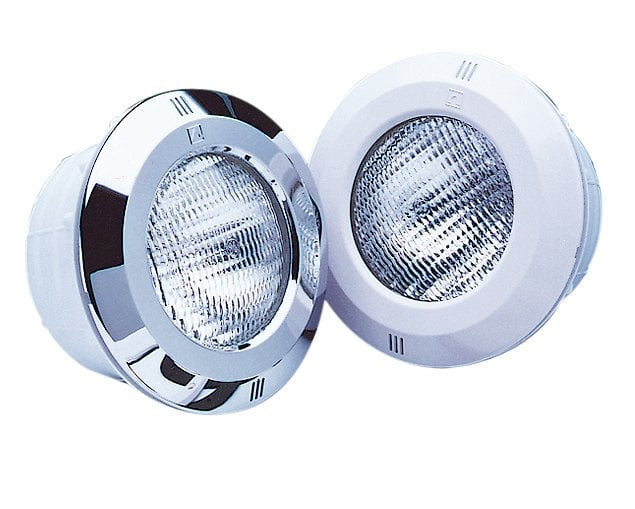 PAR56 300W 12V AC halojen lamba Paslanmaz çelik çerçeveli beton havuz lambası 2,5 m 2x6 mm2 kablosu ile beraber