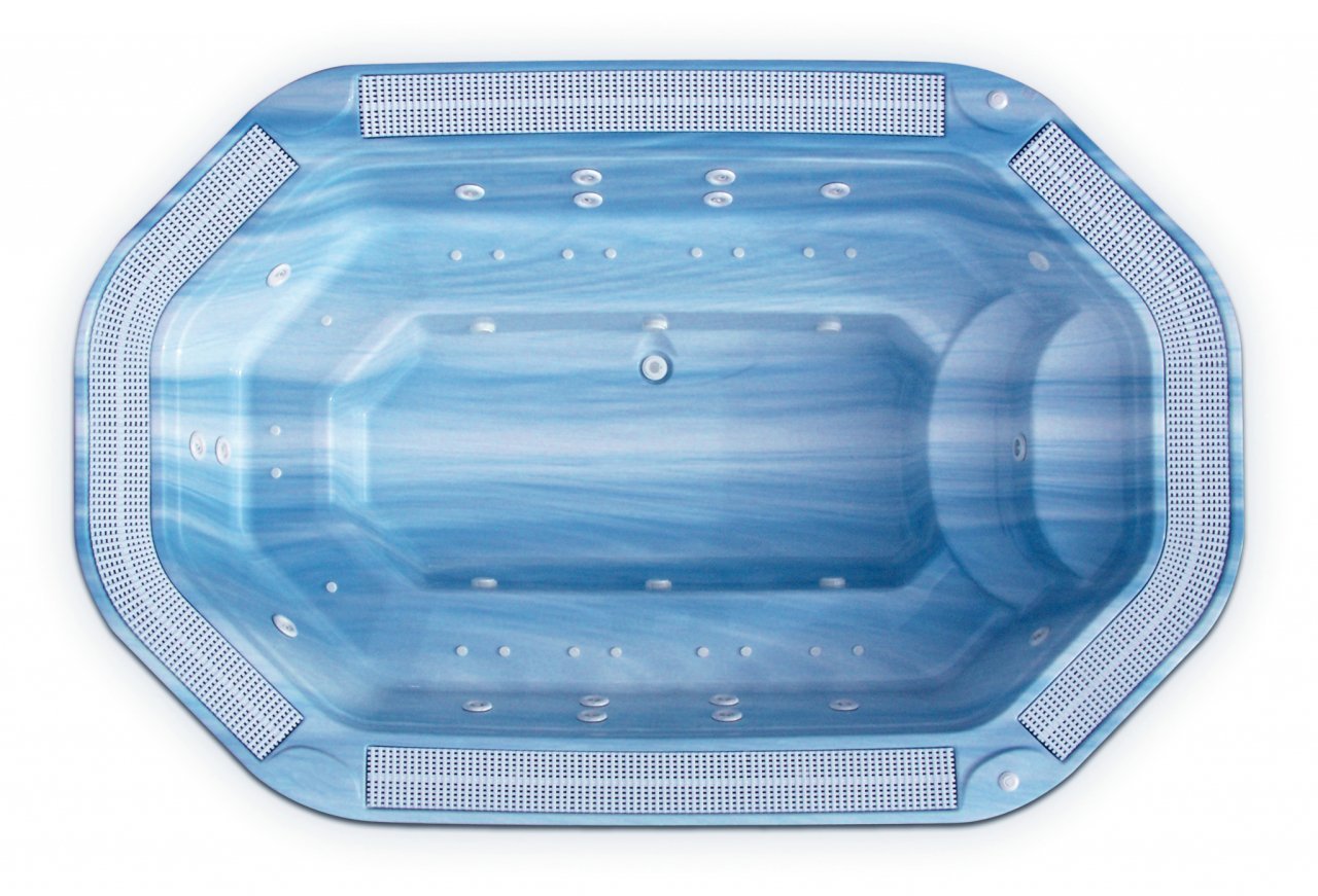 OLYMPIA model Spa ( gömme tip üstten taşmalı ) + Lamba
