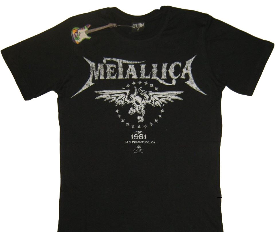 Büyük Beden Metallica  Tişört