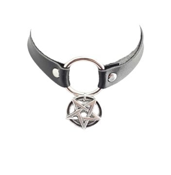 Pentagram Detaylı Chocker