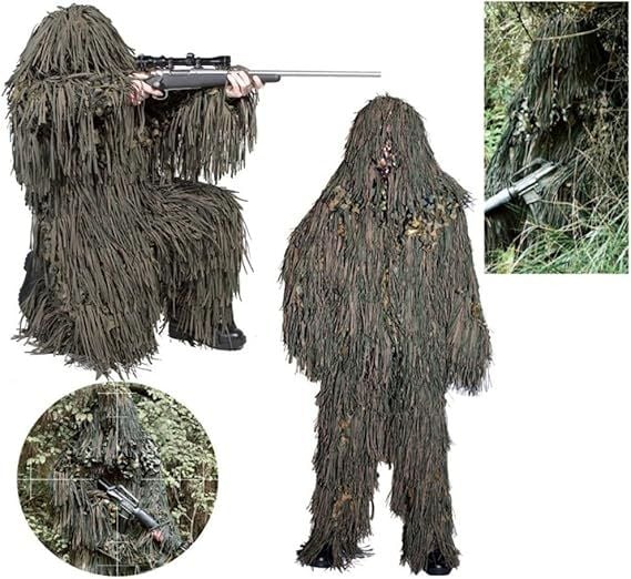 Ghillie Suit snıper Çakal Woodland 11963020 keskin nişancı Camosystems